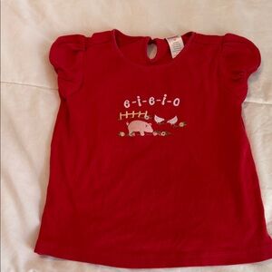 Gymboree vintage strawberry farm shirt